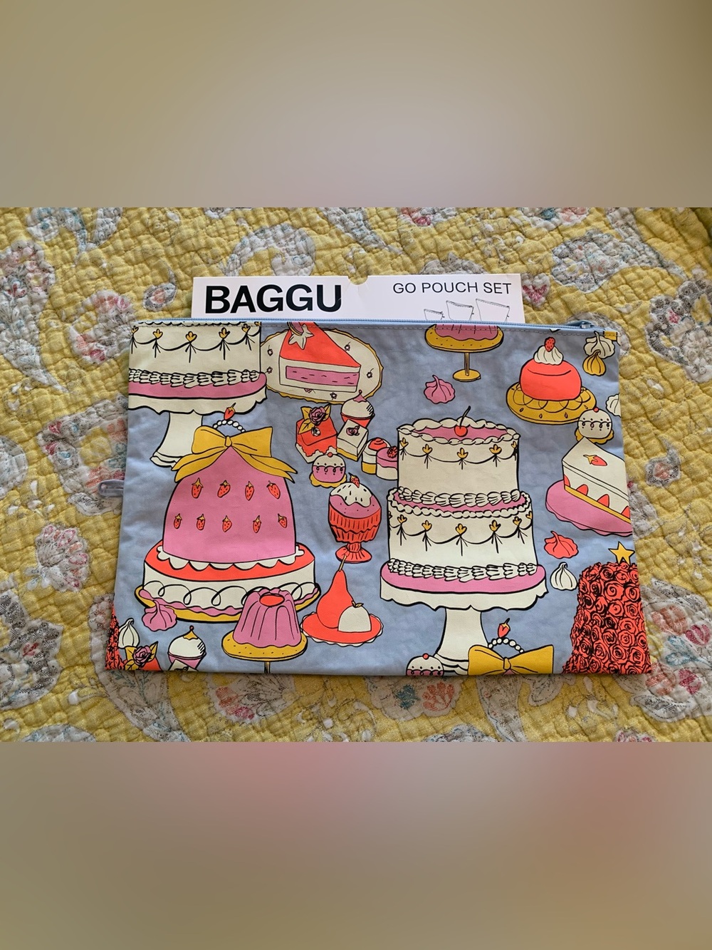 Baggu “Still Life” large Go Pouch